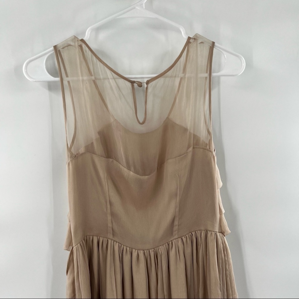 Burlapp brown belted dress 6 - Picture 5 of 12